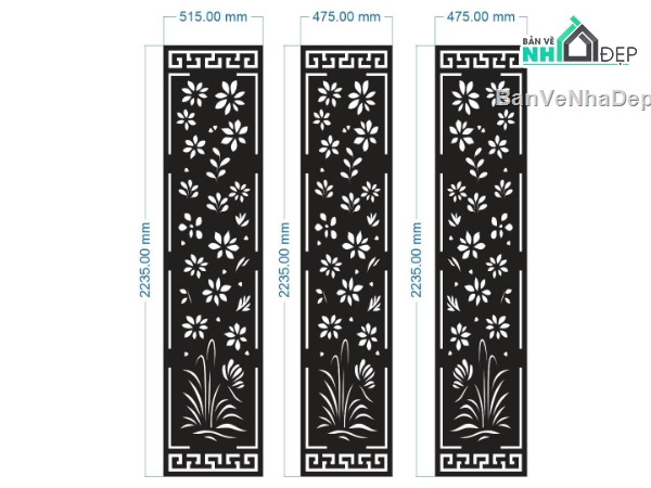 vách cnc,file cnc vách cổng,mẫu cnc vách cổng