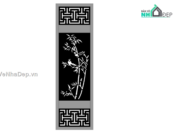 vách ngăn,vách ngăn cnc,file vách ngăn chim trúc