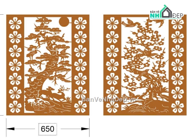 tứ quý mai cnc,File tứ quý cnc,File cổng tứ quý cnc,tứ quý tùng cnc,File dxf tứ quý cnc