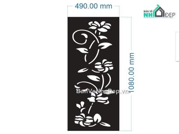 vách ngăn hoa leo,file vách ngăn hoa leo,mẫu vách ngăn hoa leo