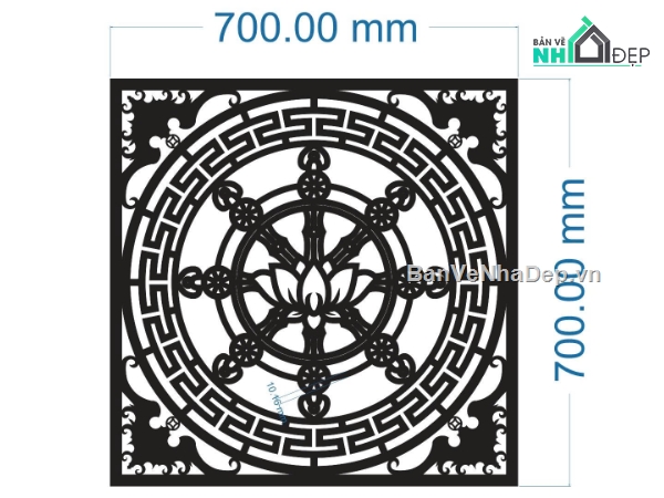 vách sen cnc,File vách sen cnc,vách dxf