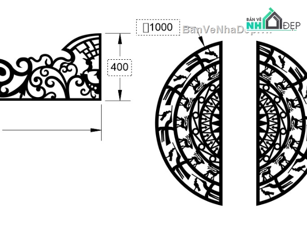 vòm cổng trống đồng cnc,file cnc vòm cổng trống đồng,mẫu cnc vòm cổng trống đồng