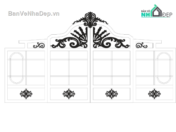 File hoa văn,hoa văn cổng,chi tiết hoa văn