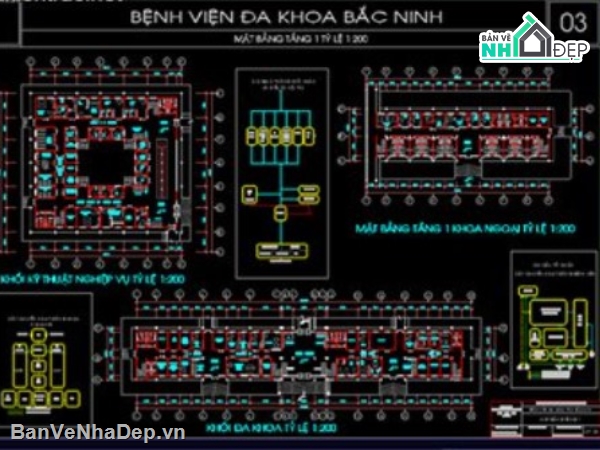 kiến trúc bệnh viện,Đồ án Kiến trúc,đồ án kiến trúc bệnh viện