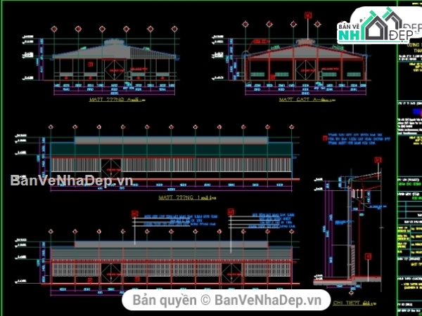 bản vẽ thiết kế,bản vẽ nhà xưởng,thiết kế nhà xưởng
