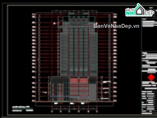 vincom bà triệu,file cad vin com bà triệu,vin com bà triệu file cad
