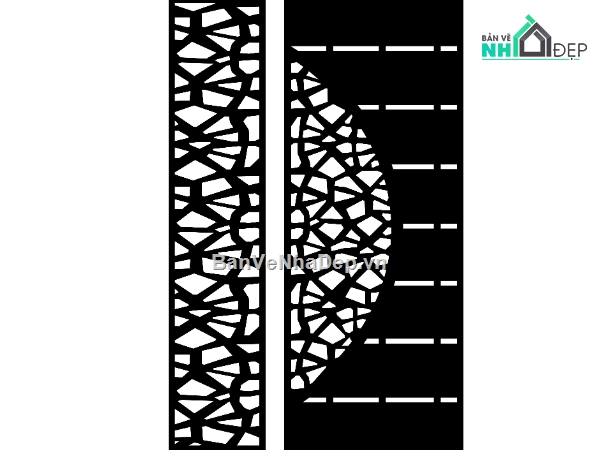 File cổng 4 cánh,cổng dxf,cnc 4 cánh