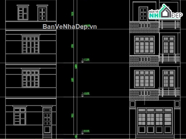 nhà phố kích thước 5x14m,mẫu nhà 4 tầng,mẫu nhà phố đẹp