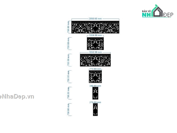 mẫu cắt cnc,mẫu lan can đẹp,lan can cắt cnc