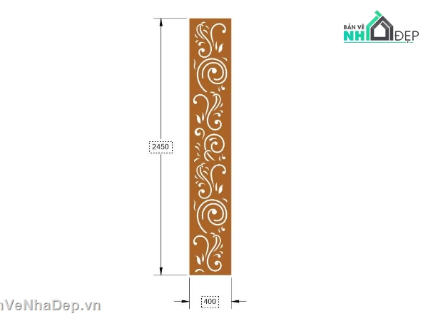thiết kế vách,vách cnc,vách dxf