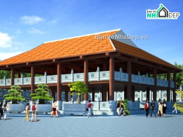 nhà sàn,3dmax nhà sàn 2 tầng,bản vẽ nhà sàn 2 tầng