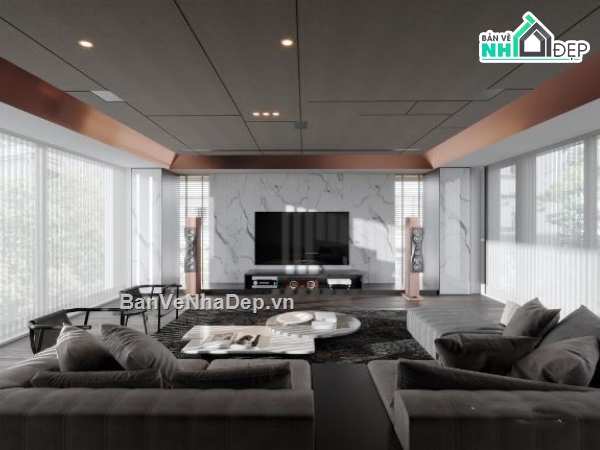 Model 3d phòng khách,phòng khách 3d,file su phòng khách