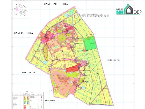 quy hoạch sử dụng đất,quy hoạch huyện tịnh biên,quy hoạch chung,quy hoạch an giang