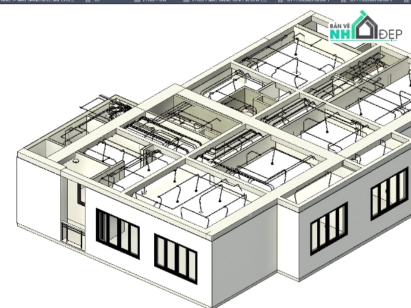 file revit căn hộ chung cư,file revit MEP căn hộ,File revit điện chung cư
