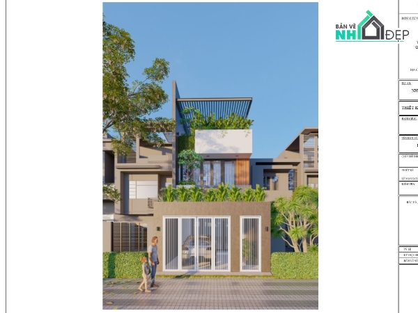 kiến trúc nhà 3 tầng,revit nhà 3 tầng,revit mẫu nhà phố,revit nhà phố,revit nhà phố full