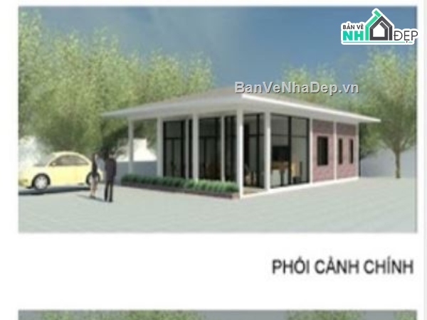bản vẽ nhà cấp 4,kiến trúc nhà phố,nhà cấp 4 1 tầng