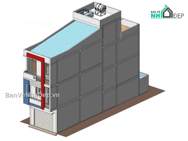 nhà 3 tầng,nhà phố 3 tầng,kiến trúc nhà phố