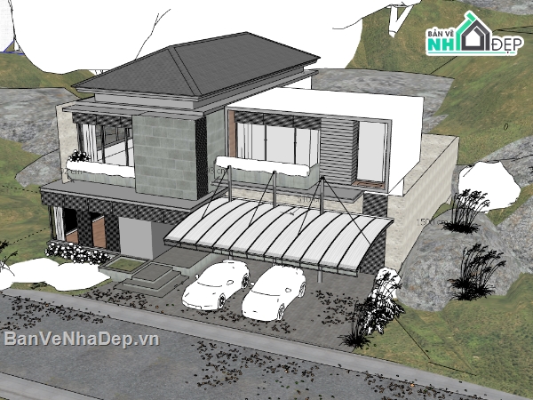 biệt thự 2 tầng,biệt thự đẹp 2 tầng,biệt thự  tầng