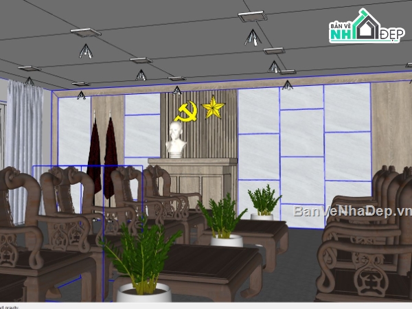 sketchup nội thất,Model nội thất,Model sketchup nội thất,Model nội thất sketchup