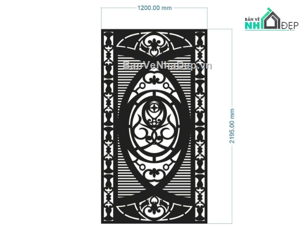 cổng 1 cánh,file cnc cổng 1 cánh,mẫu cnc cổng 1 cánh