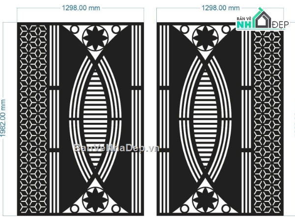 File cổng 2 cánh cnc,mẫu cổng 2 cánh,cnc cổng 2 cánh