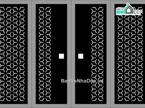 mẫu cổng 4 cánh,cổng 4 cánh cnc,File cổng 4 cánh