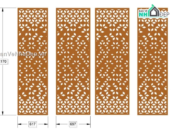 mẫu cổng 4 cánh,cổng đơn giản,cổng dxf