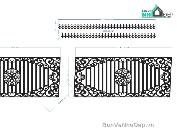 mẫu hàng rào,cnc hàng rào,File hàng rào cnc,mẫu cắt cnc hàng rào