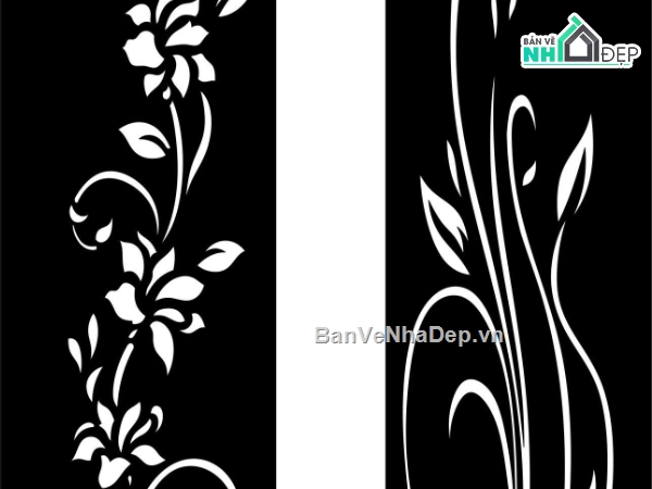 vách lá cnc,mẫu cnc cổng,file cnc vách hoa lá