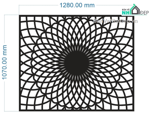 File hoa văn,hoa văn giếng trời,giếng trời