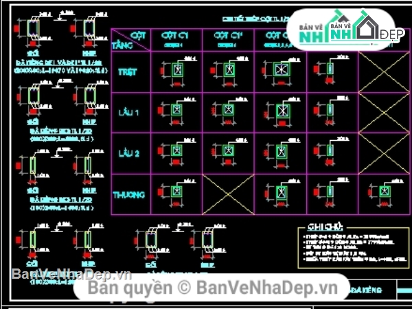 bản vẽ kết cấu nhà phố,kết cấu nhà phố,hạng mục kiến trúc nhà phố,bãn vẽ cad nhà phố,bản vẽ autocad nhà phố