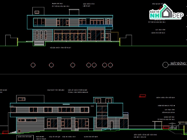 kết cấu villa,bản vẽ villa siêu khủng,bản vẽ biệt thự 2 tầng,kết cấu chi tiết