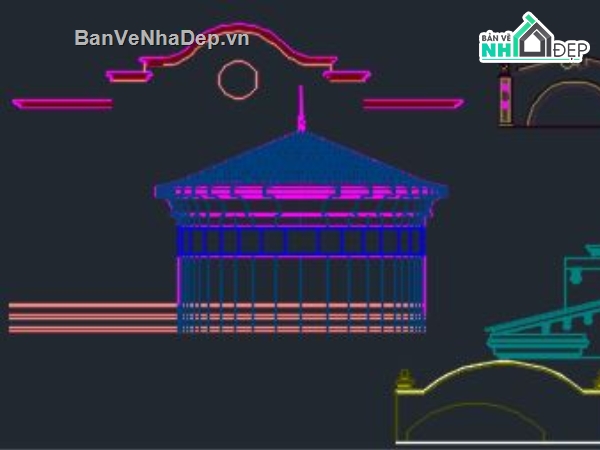 vòm cửa nhà,thiết kế cad vòm nhà,vòm nhà đẹp