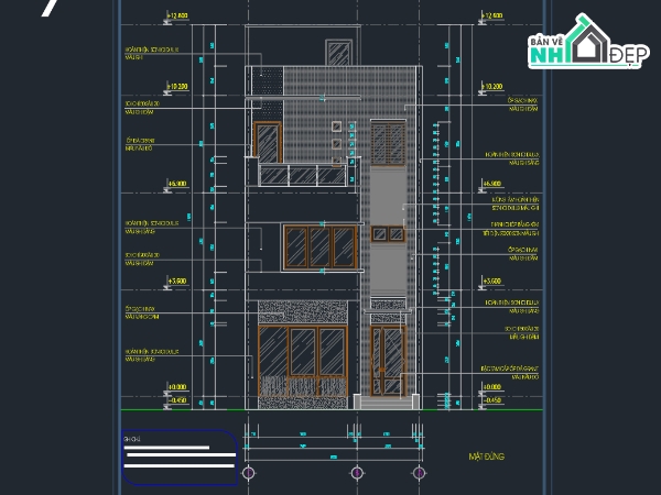 Hồ sơ,autocad,Full,thi công