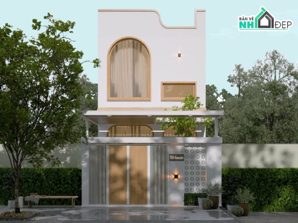 bản vẽ nhà 1 tầng 1 lửng,nhà đẹp 1 tầng 1 lửng,mẫu nhà có tầng lửng đẹp,nhà ở 1 tầng,bản vẽ nhà 2 tầng