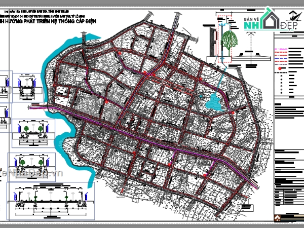 bản vẽ quy hoạch,quy hoạch,bản đồ quy hoạch file cad