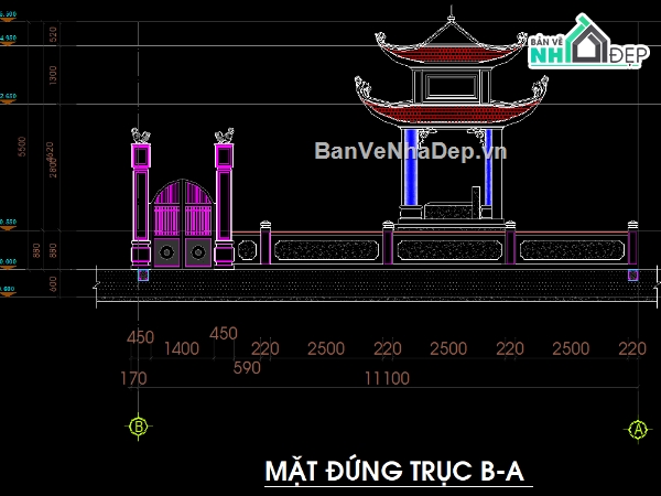 thiết kế lăng mộ,lăng mộ,khu mộ,lăng mộ dwg,kiến trúc lăng mộ,kết cấu lăng mộ