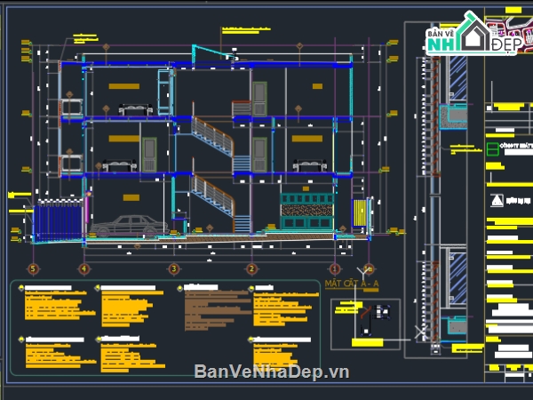 dự toán,kết cấu biệt thự,4 tầng,biệt thự 2 tầng,thiết kế điện,kết cấu