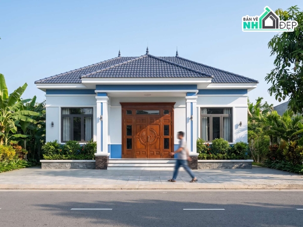 1 tầng,Nhà mái nhật 1 tầng,nhà 1 tầng mái nhật,nhà cấp 4,nhà cấp 4 mái nhật