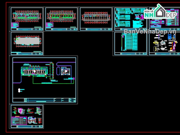 nhà ở và làm việc,nhà làm việc cơ quan,trụ sở cơ quan,nhà làm việc 1 tầng 12 gian,trụ sở 1 tầng 12 gian,hồ sơ thiết kế thi công