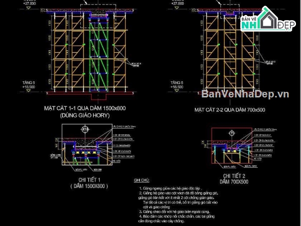 Biện pháp thi công,thi công dầm,Biện pháp thi công công