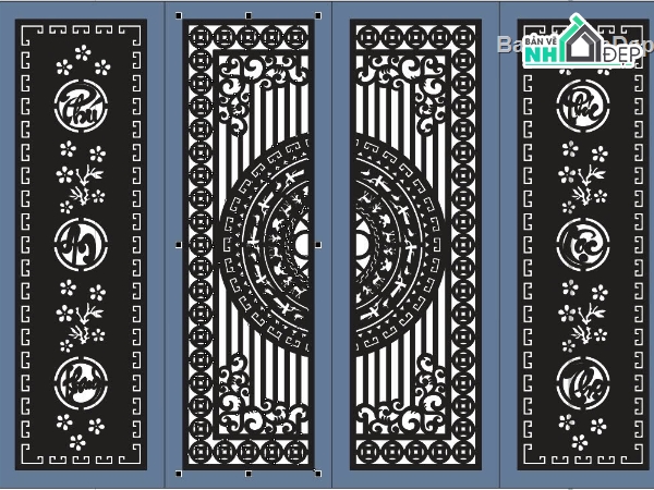 trống đồng,File cad,cad cnc trống đồng,cad cổng