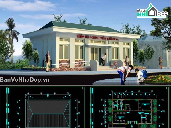 Hồ sơ thiết kế,tòa nhà viễn thông,cad tòa nhà,viễn thông,thiết kế tòa nhà