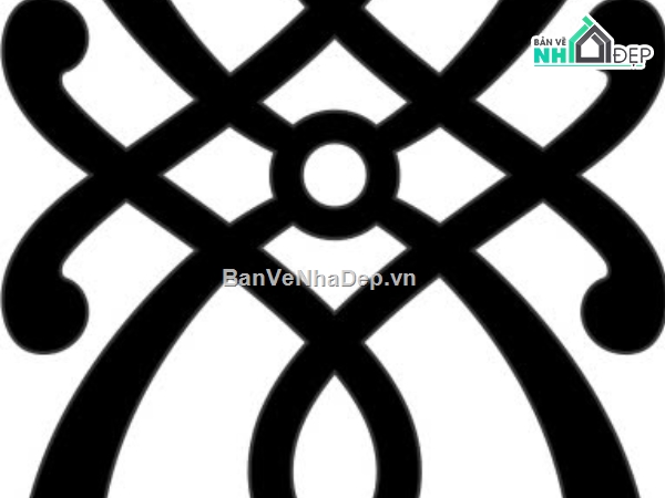 hoa văn cnc,hoa văn trụ cầu thang,hoa văn cầu thang cad