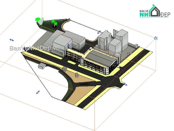 Revit nhà 3 tầng 2 hầm,file revit revit nhà Sơn Nam,Tòa nhà Sơn Nam