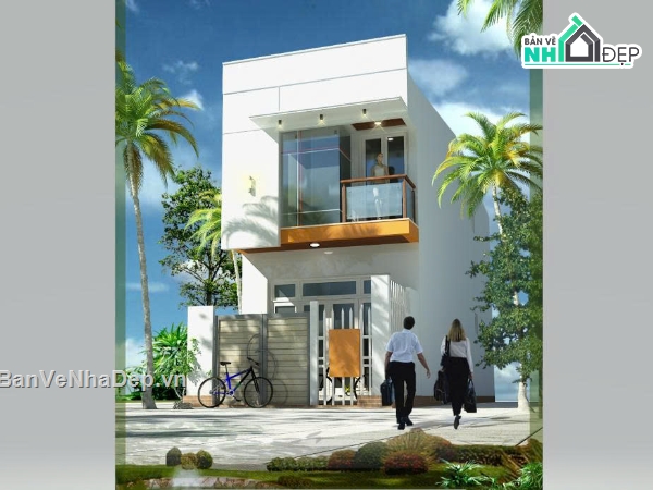 #Hồ sơ thiết kế,#Bản vẽ thiết kế,#Nhà phố 2 tầng hiện đại,#Nhà phố hiện đại,#Nhà phố 2 tầng,#Nhà phố 2 tầng 4.5mx18m