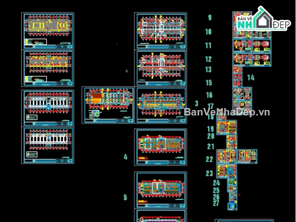 trụ sở cơ quan 2 tầng,trụ sở làm việc 2 tầng,nhà làm việc 2 tầng,nhà làm việc 11 gian,văn phòng cơ quan,hồ sơ thiết kế trụ sở