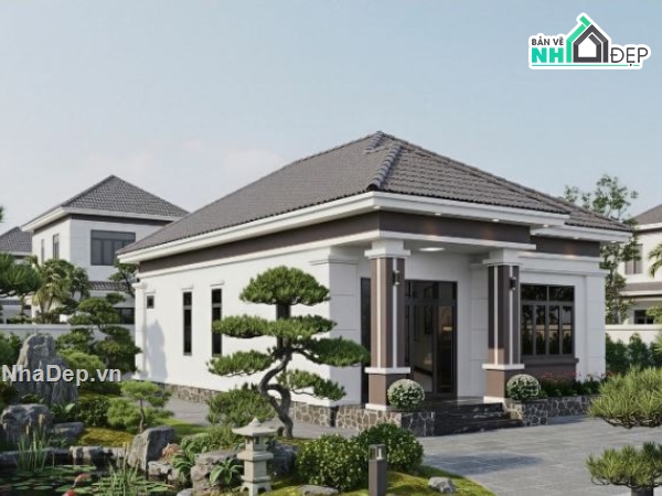 kiến trúc biệt thự,bản vẽ biệt thự,thiết kế kiến trúc