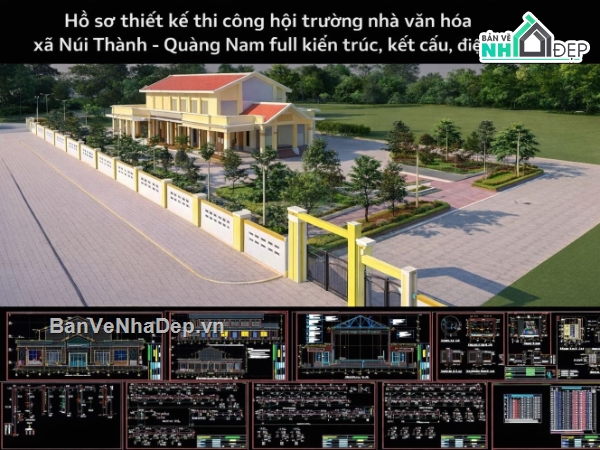 hội trường,nhà văn hóa,hội trường nhà văn hóa