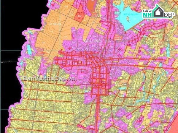 Bản vẽ quy hoạch,quy hoạch,quy hoạch sử dụng đất